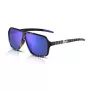 Bolle BS030008 Óculos de sol unissexo - armação preta mate, lentes cinzentas - 60/10/140 mm