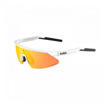 Óculos de sol Bolle BS032002 unissexo - armação preta, lentes cinzentas, 135 mm