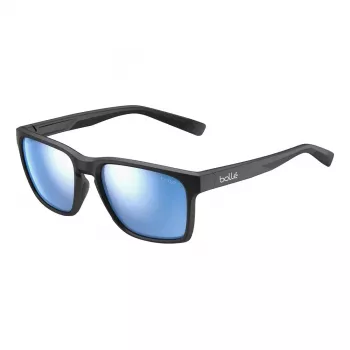 Bolle BS044004-S Óculos de sol desportivos unissexo preto mate Phantom Brown Red fotocromáticos polarizados