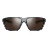 Óculos desportivos BOLLE BS045002-S unissexo - armação preta mate, lentes cinzentas fumadas, 63/15/130 mm