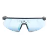 Bolle SP0080160632B Óculos de desporto unissexo, preto mate, lentes fumadas, 143/0/135 mm