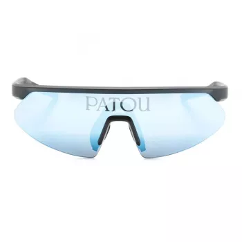 Bolle SP0080160632B Óculos de desporto unissexo, preto mate, lentes fumadas, 143/0/135 mm