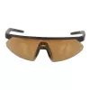 Óculos de sol shield unissexo Bolle SP0080160999B com lente Volt+ Ruby, armação preta mate