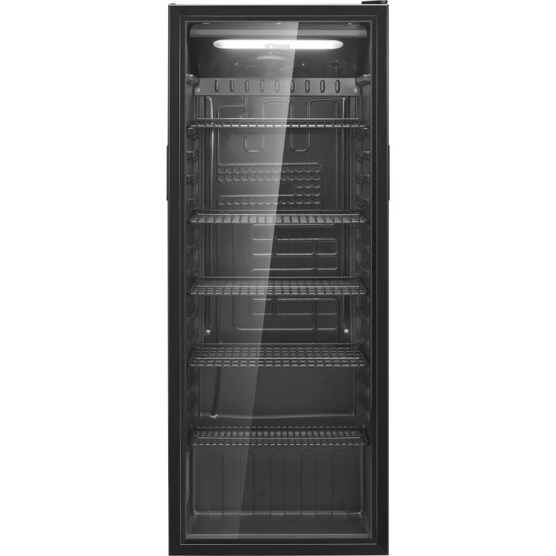Bomann KSG 7292 Frigorífico com Porta de Vidro 143 cm Branco