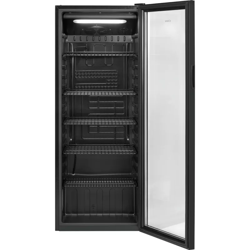 Bomann KSG 7292 Frigorífico com Porta de Vidro 143 cm Branco
