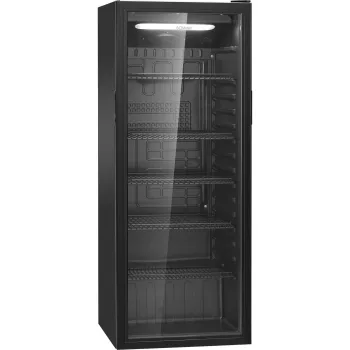 Bomann KSG 7292 Frigorífico com Porta de Vidro 143 cm Branco