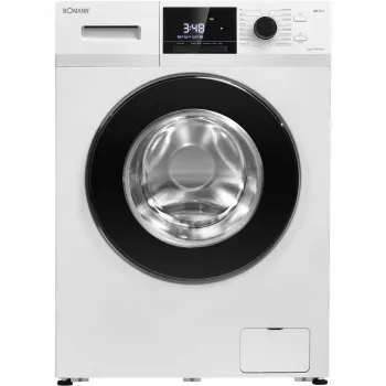 Máquina de lavar roupa de carregamento frontal BOMANN WA 7111, 7 kg, 1400 rpm, branco