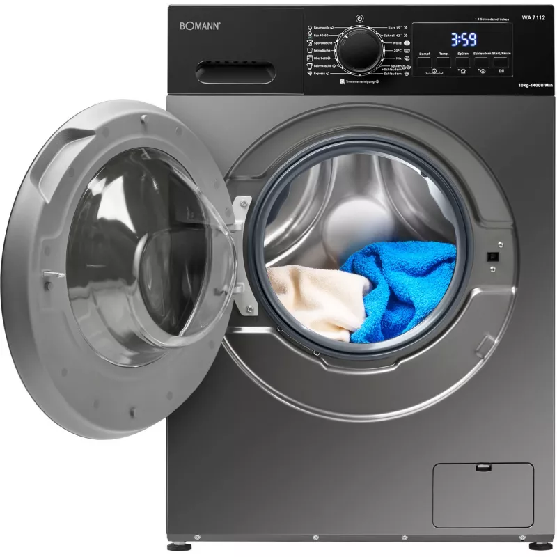 BOMANN WA 7112 Titan máquina de waffles, Titan/Preto