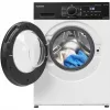 BOMANN WA 7188 Máquina de waffles, branco/preto