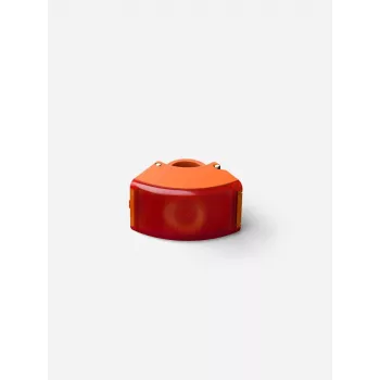 Luz traseira de bicicleta BOOKMAN Curve 37 lúmenes USB recarregável com visibilidade de 180°, IP44, montagem sem ferramentas, preta