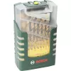 Bosch 2607017154 conjunto de brocas helicoidais HSS 25 peças revestidas a TiN haste cilíndrica