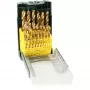 Bosch 2607017154 conjunto de brocas helicoidais HSS 25 peças revestidas a TiN haste cilíndrica