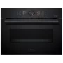 Bosch CSG856RC7 forno compacto de encastrar com função de vapor, 47L, Touch Control, Home Connect