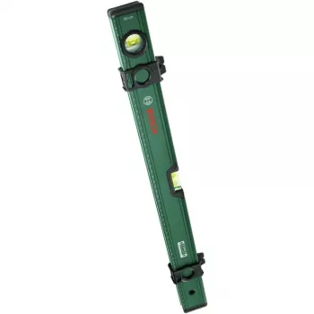 Nível de bolha Bosch DIY 60 cm com cursor de marcação, ranhura em V e base fresada plana – verde