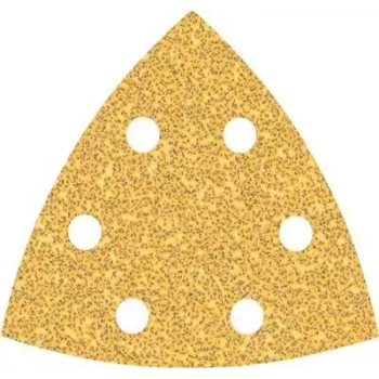 Bosch Expert C470 Folha de lixa triangular 93x93mm Grão 120, pack de 50 para lixadeiras delta 2608900930