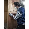 Bosch EXPERT C470 folha de lixa triangular 93x93mm grão 40, pack de 50 para lixadora delta 2608900926