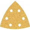 Bosch EXPERT C470 folhas de lixa triangulares 93x93mm K60, pack de 50 para lixadora múltipla GDA 2608900927