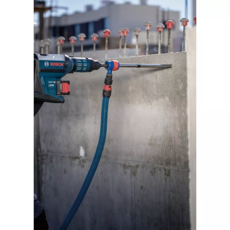 Bosch EXPERT SDS Clean plus-8X conjunto de brocas de martelo, Ø 12 mm, comprimento de trabalho 200 mm, broca de aspiração com ligação de aspiração