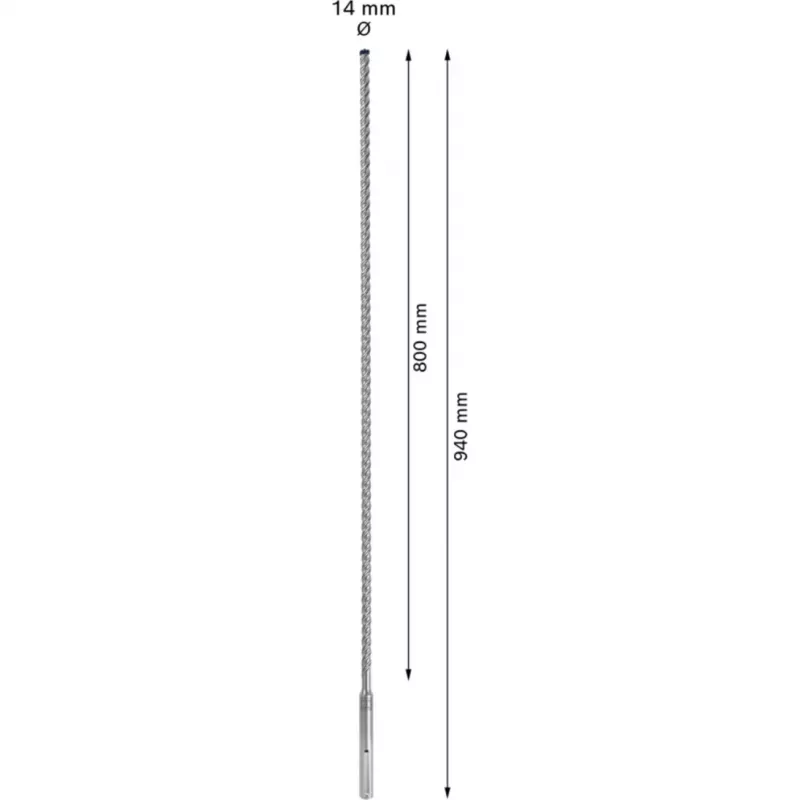 Bosch Expert Broca de martelo SDS-max-8X 14x940mm para betão, alvenaria, betão armado 2608900210