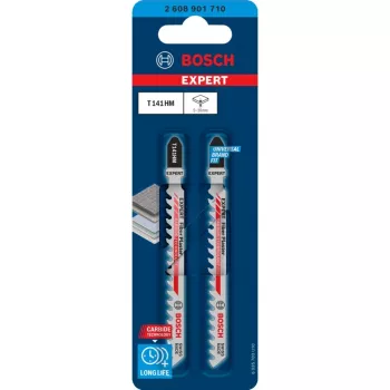 Bosch EXPERT T 141 HM lâminas de serra tico-tico em metal duro para materiais abrasivos (2 un.)