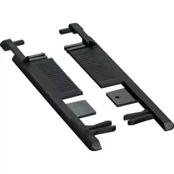 Bosch FSN tampas finais para calha de guia (preto, pack de 2)