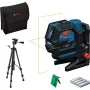 Bosch GCL 12V-50-22 CG Professional Conjunto de laser combinado com suporte RM 20, tripé BT 150, bateria 2,0Ah, carregador e L-BOXX 0601066S01