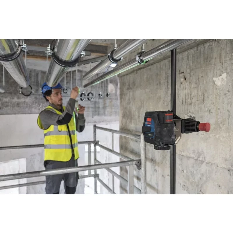 Bosch GCL 12V-50-22 CG Professional laser combinado sem fios (azul/preto, linhas laser verdes e pontos de prumo, incl. suporte rotativo RM 20)