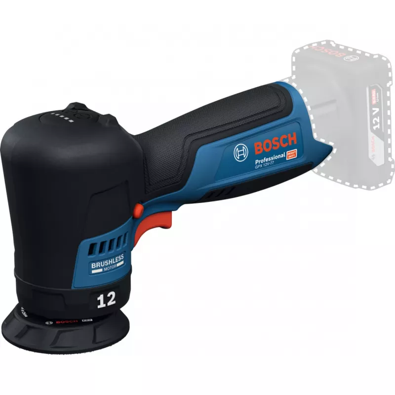 Bosch GPX 12V-77 Professional polidora a bateria, 12 V, sem bateria