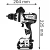 Bosch GSB 18V-110 C Professional Berbequim de impacto a bateria 18V (sem bateria, azul/preto)