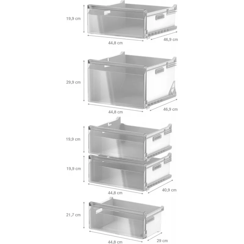Bosch GSN36VCCG Congelador vertical, NoFrost, 242 L, classe energética E, aspeto inox