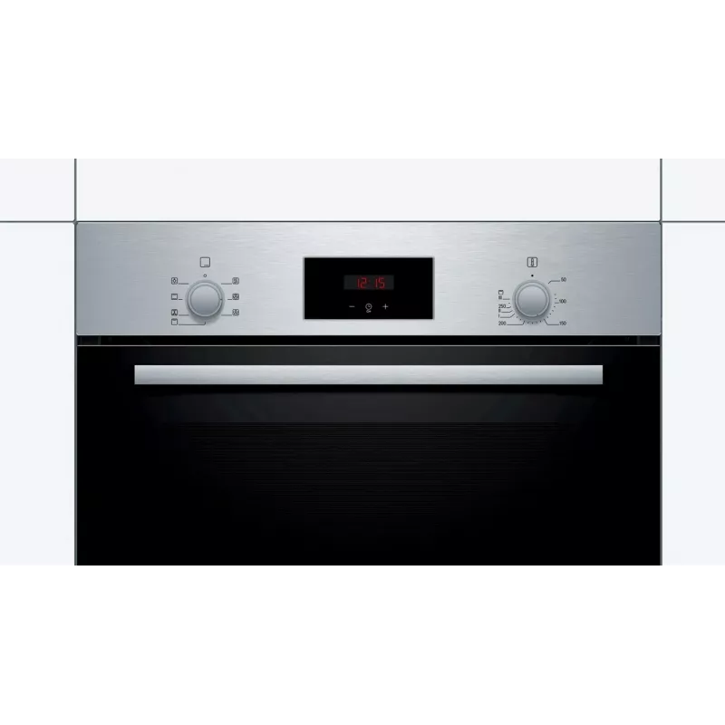 Forno elétrico de encastrar Bosch HBF113BR1S, 66L, aço inoxidável