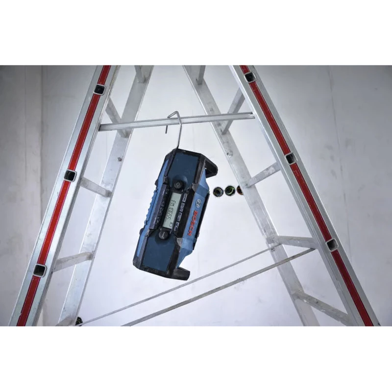 BOSCH HEAVY DUTY GPB18V-3C Professional rádio FM Bluetooth (azul/preto, aparelho sem bateria)