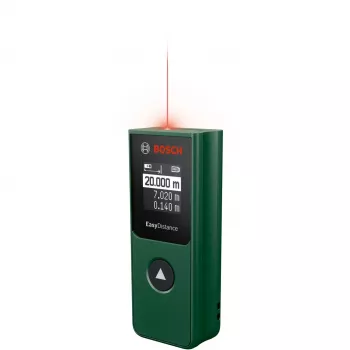 Bosch Home & Garden EasyDistance 20 medidor de distância a laser, alcance de 20 m, verde/preto