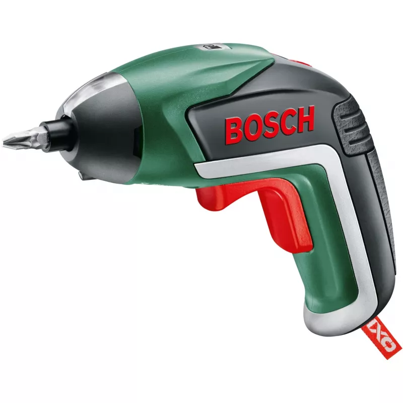 Bosch IXO 5 Aparafusadora a bateria com conjunto de 32 pontas, 3,6V Li-Ion 1,5Ah, Verde/Preto