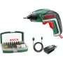 Bosch IXO 5 Aparafusadora a bateria com conjunto de 32 pontas, 3,6V Li-Ion 1,5Ah, Verde/Preto