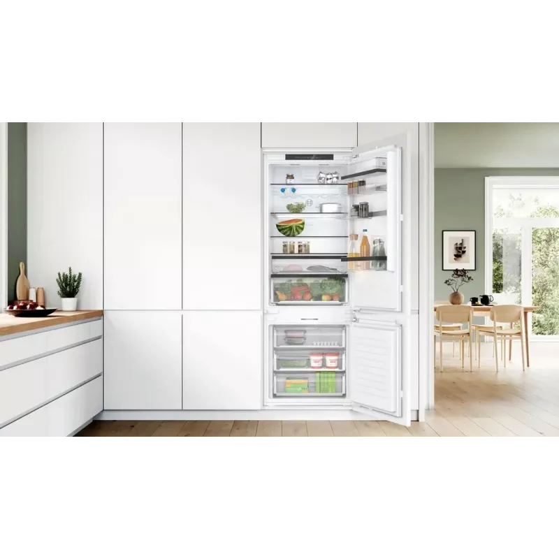 Bosch KBN96SDD0 Frigorífico combinado French Door com NoFrost, 605L, classe de eficiência energética D, Aço inoxidável/Prata