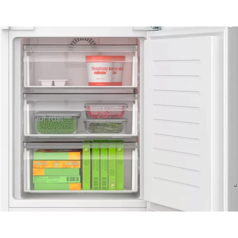 Bosch KIN96SFD0 Frigorífico-congelador totalmente integrado com VitaFresh pro 0°C, NoFrost, 387L, classe energética D, 35 dB