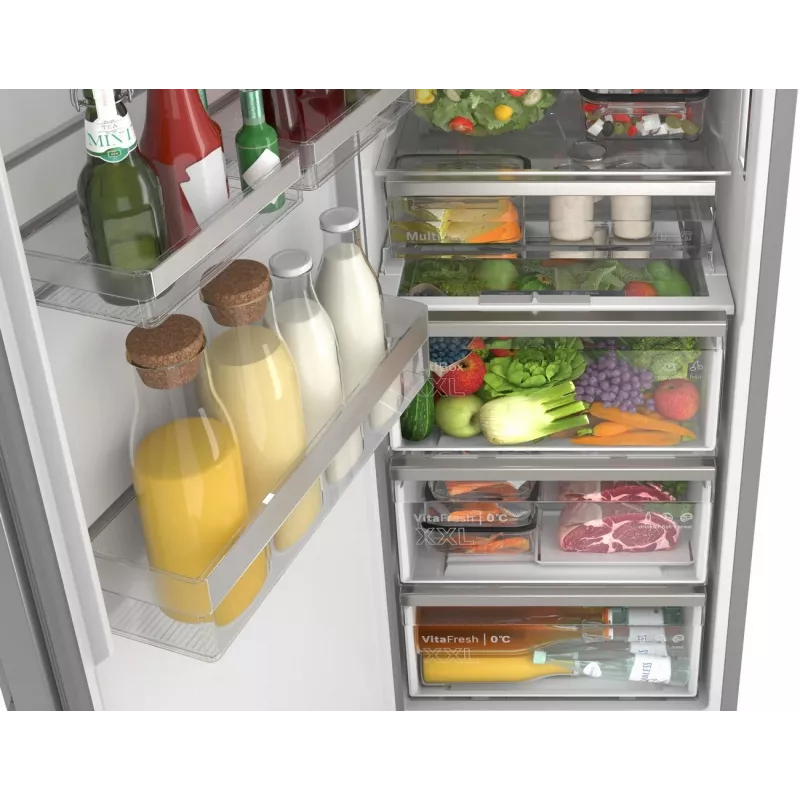 Combinado frigorífico-congelador Bosch KSN36AICM, 302 L, NoFrost, aspeto Inox, classe de eficiência energética C