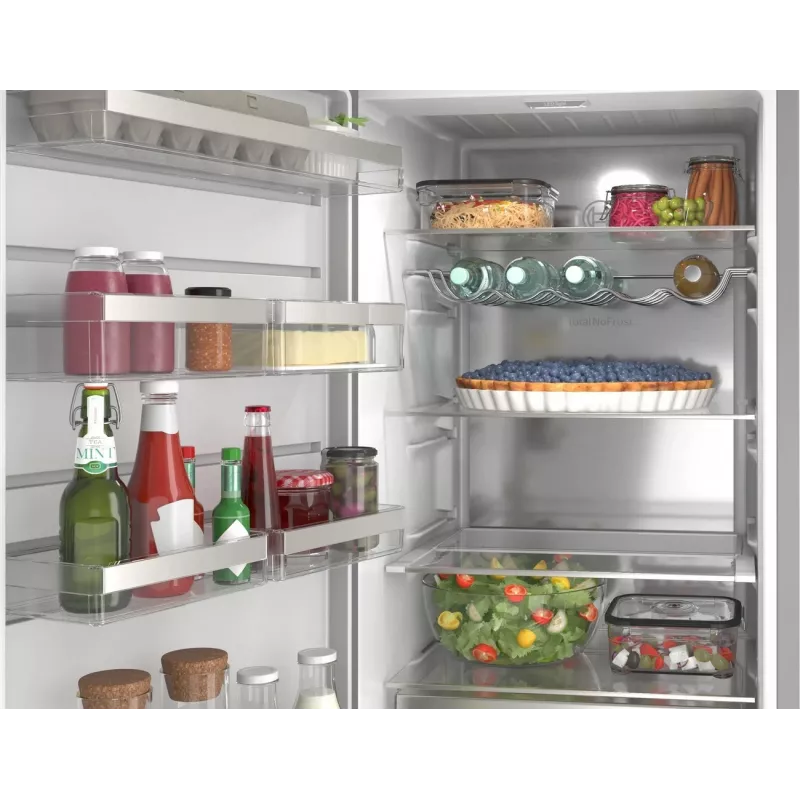 Combinado frigorífico-congelador Bosch KSN36AICM, 302 L, NoFrost, aspeto Inox, classe de eficiência energética C