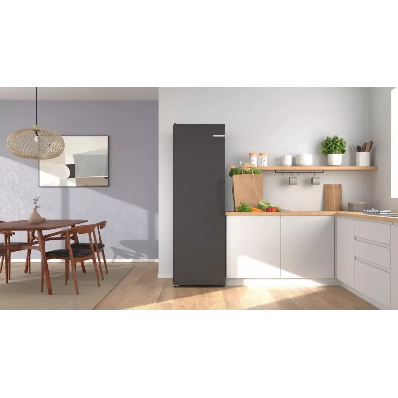 Frigorífico e congelador independente Bosch KSN36VCCG, 308 L, No Frost, aspeto Inox