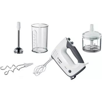 Bosch MFQ37480 ErgoMixx varinha mágica, 750 W, branco/cinzento