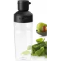 Bosch MMZV0BT1 Garrafa ToGo 500 ml Tritan preto/transparente para liquidificadora VitaPower