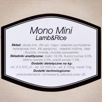 Bosch Mono Mini borrego e arroz comida húmida para cães 0,9 kg