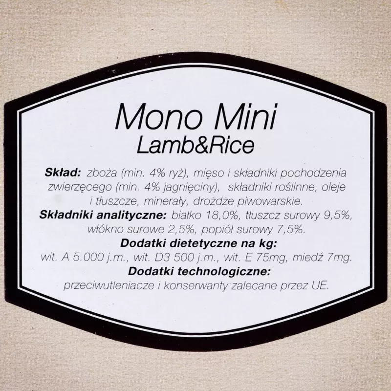 Bosch Mono Mini borrego e arroz comida húmida para cães 0,9 kg