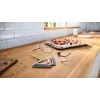 Bosch MUM58359 Robot de cozinha vermelho rubi/prateado 1000W 3,9L tigela de aço inoxidável