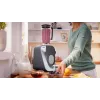 Bosch MUM58359 Robot de cozinha vermelho rubi/prateado 1000W 3,9L tigela de aço inoxidável
