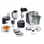 Bosch MUM58359 Robot de cozinha vermelho rubi/prateado 1000W 3,9L tigela de aço inoxidável