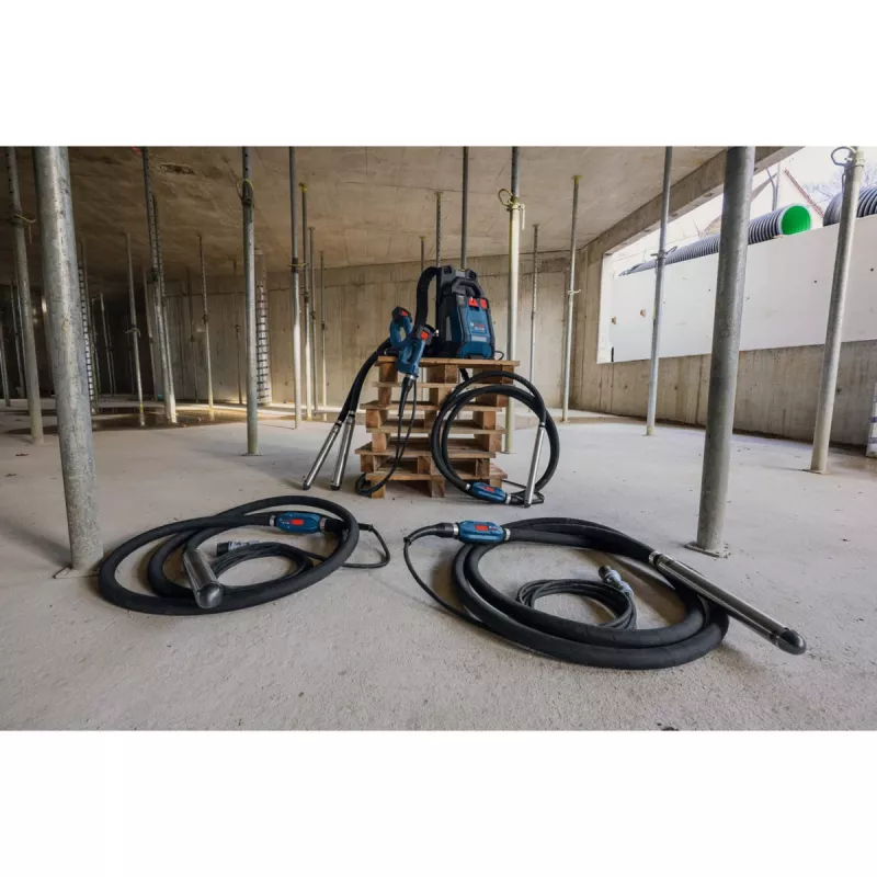 Sistema de transporte BOSCH Power Tools GBP100 (preto, para sistema de garrafas vibratórias a bateria)