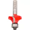 Bosch Power Tools Expert fresa de arredondar para madeira, raio 7,9 mm, haste 8 mm, dois cortes, com rolamento