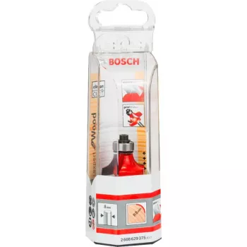 Bosch Power Tools Expert fresa de arredondar para madeira, raio 7,9 mm, haste 8 mm, dois cortes, com rolamento